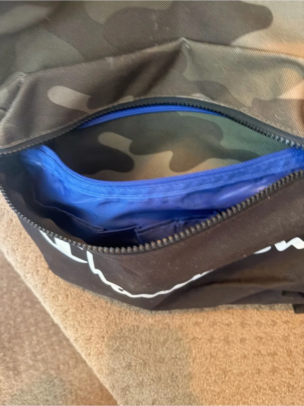 Champion Camo Backpack with Front Pocket